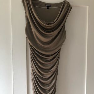 Champagne bodycon dress by Express